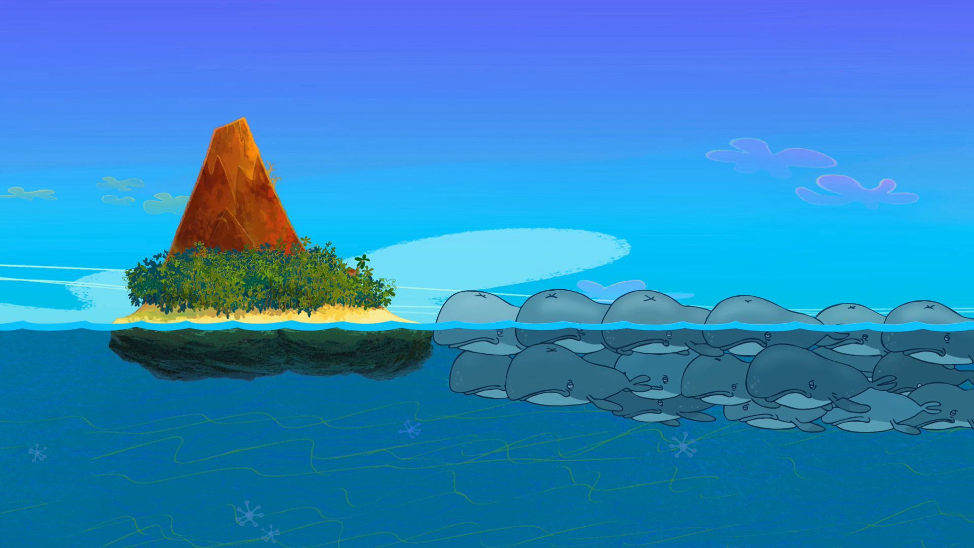Zig & Sharko background