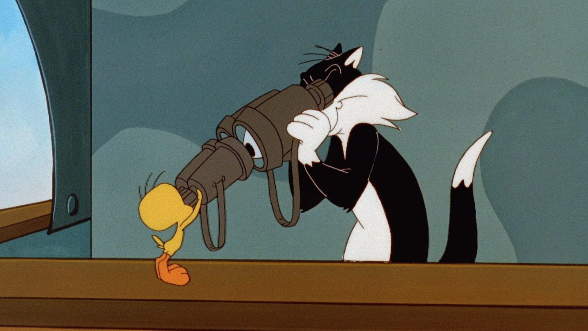 The Sylvester & Tweety Mysteries background