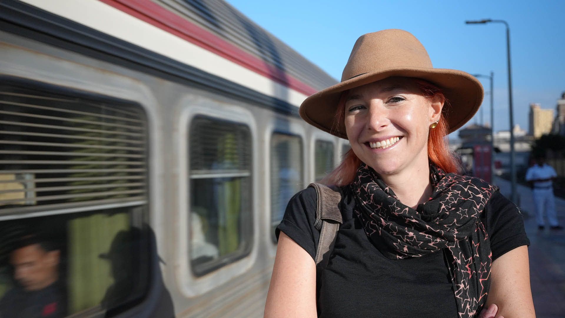 Ancient Egypt by Train background