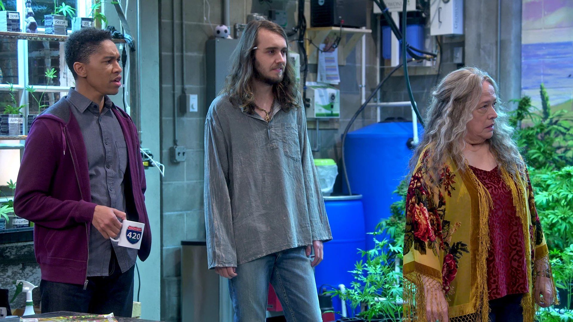 Disjointed background
