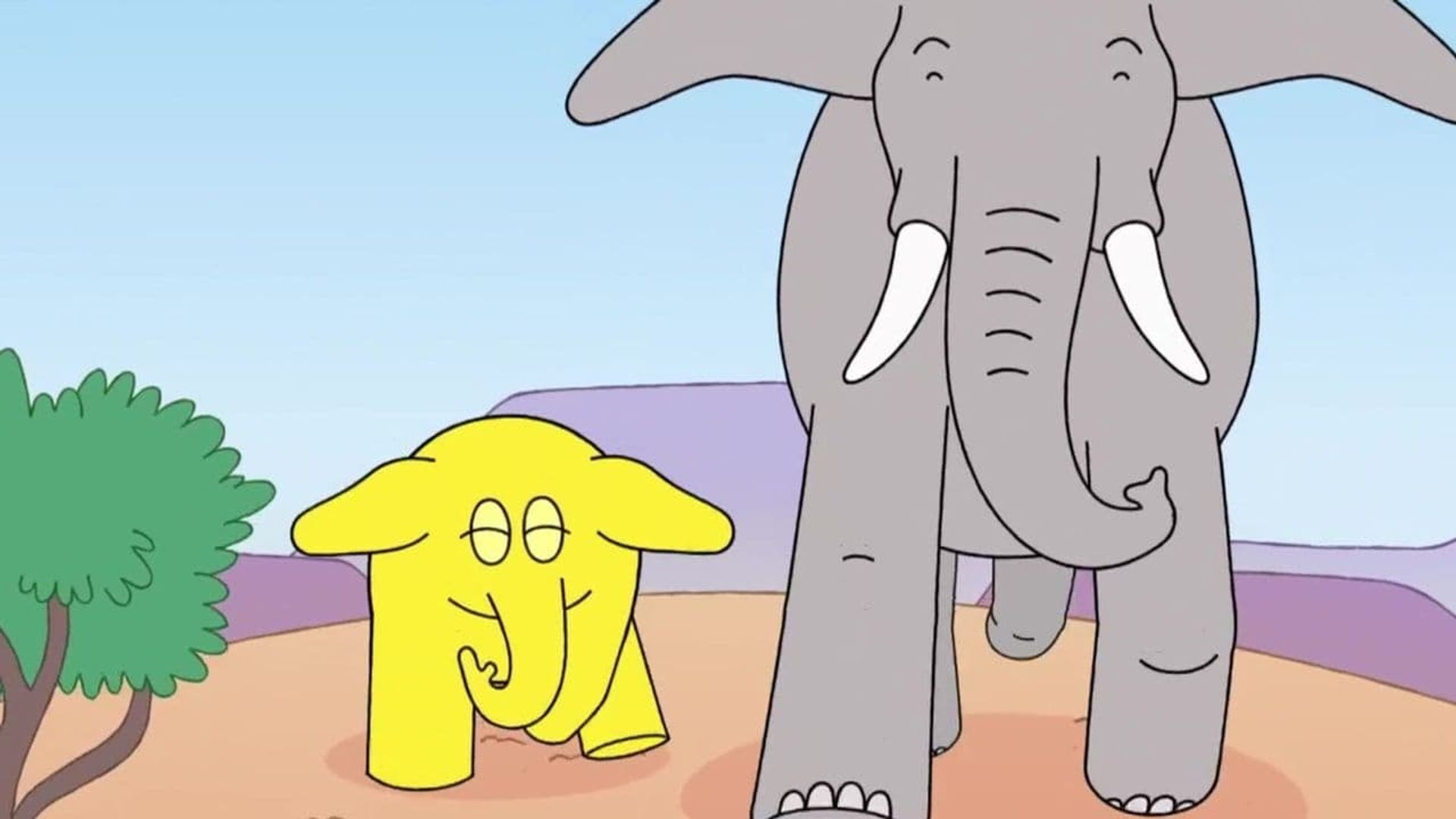 Barbapapa - One Big Happy Family background