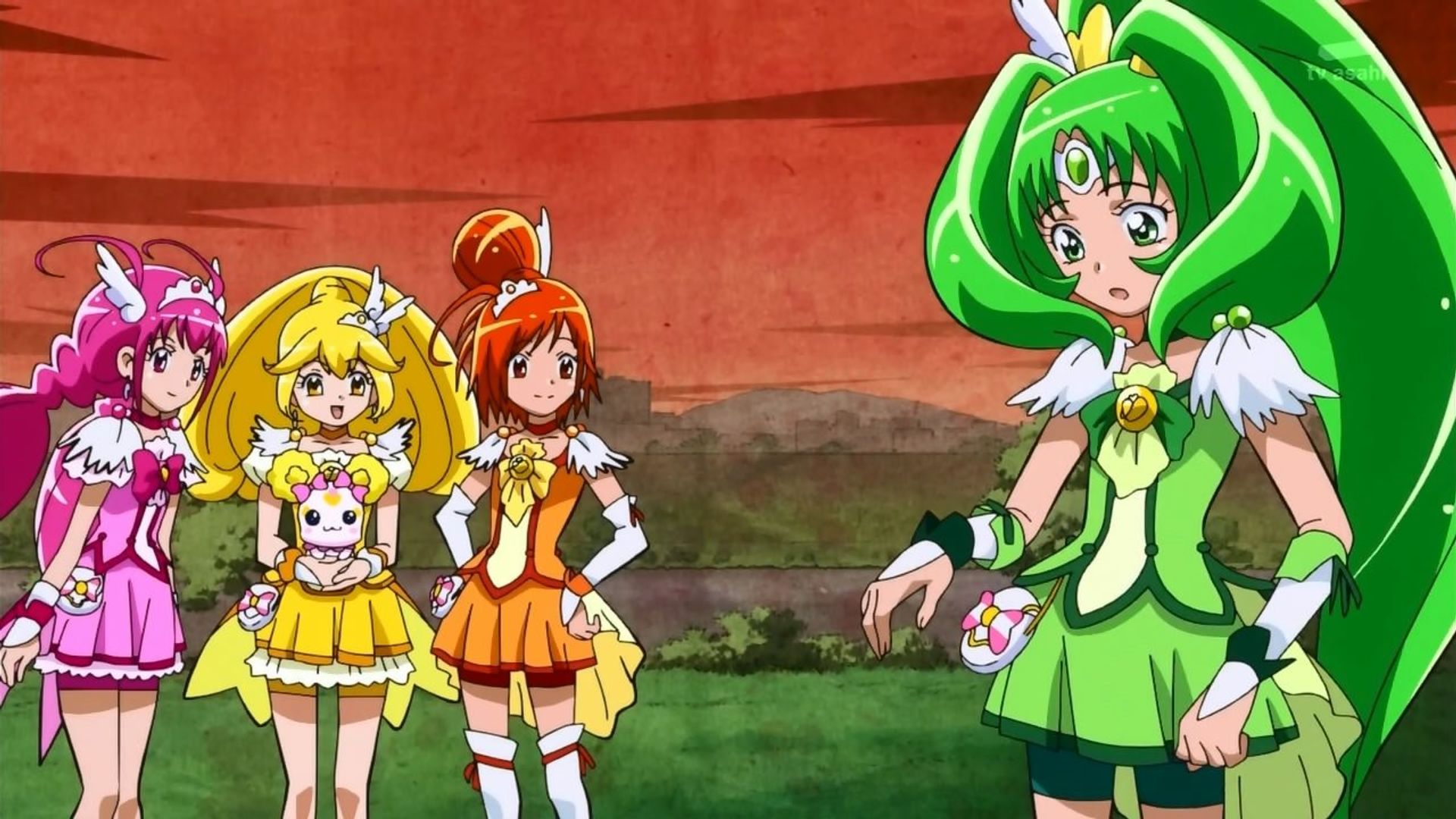 Smile PreCure! background
