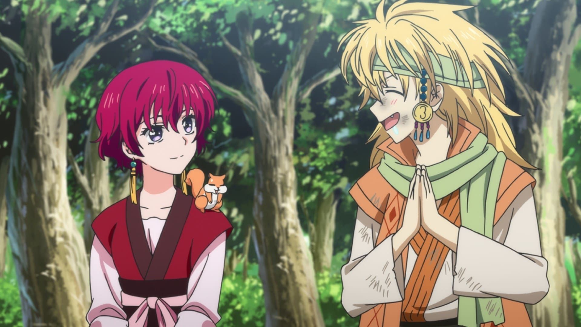 Yona of the Dawn background
