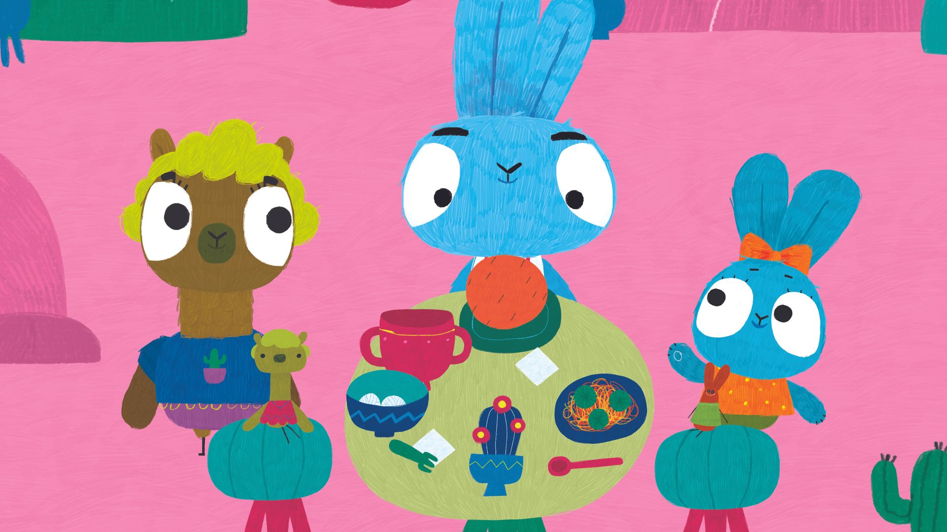 Brave Bunnies background
