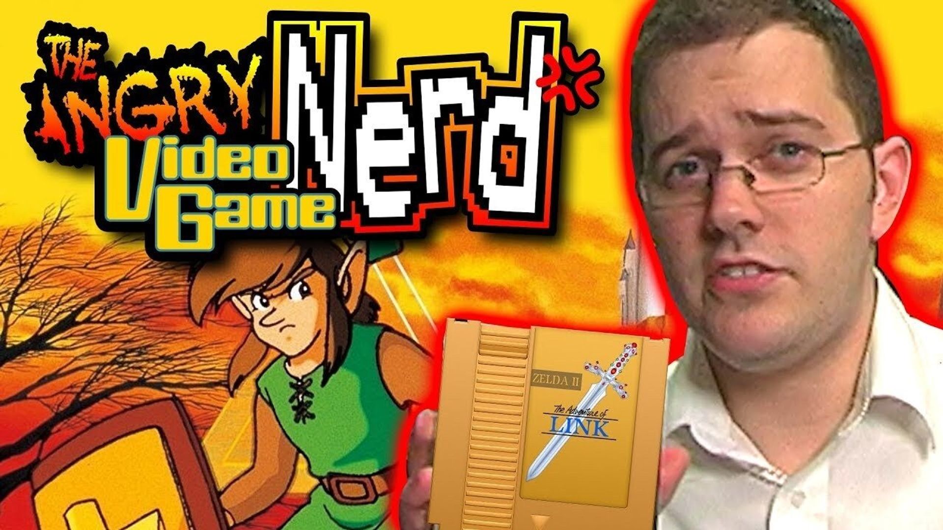 The Angry Video Game Nerd background