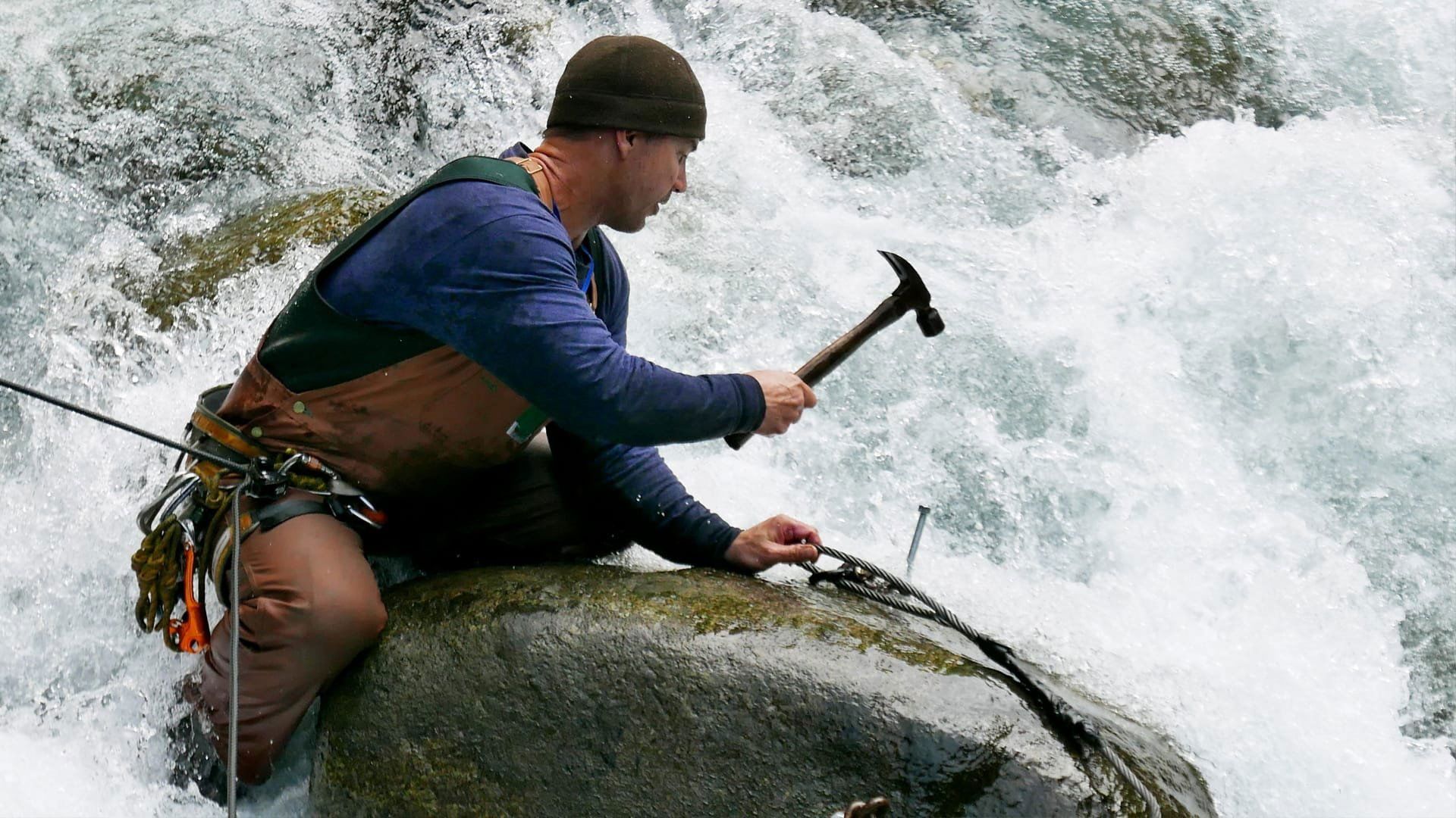 Gold Rush: White Water background