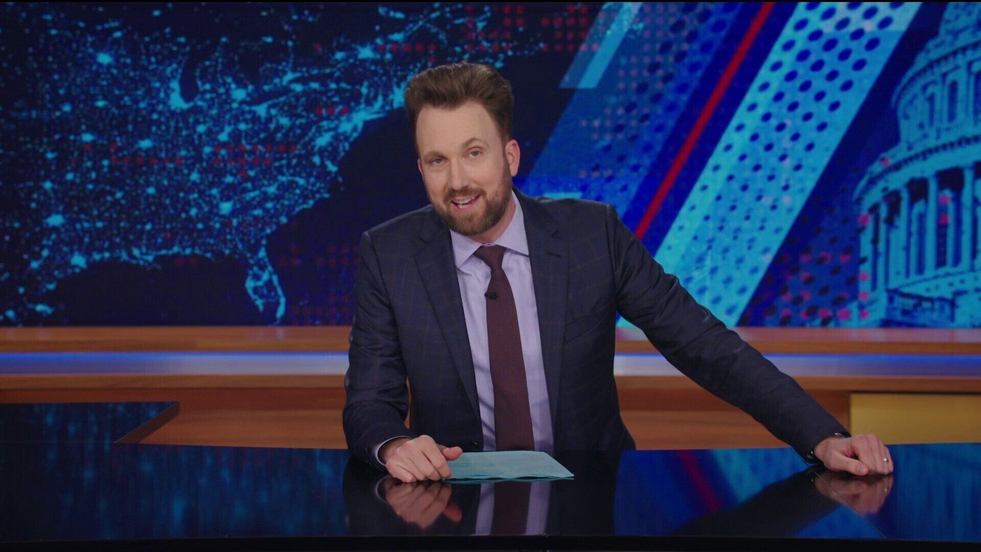 The Daily Show background