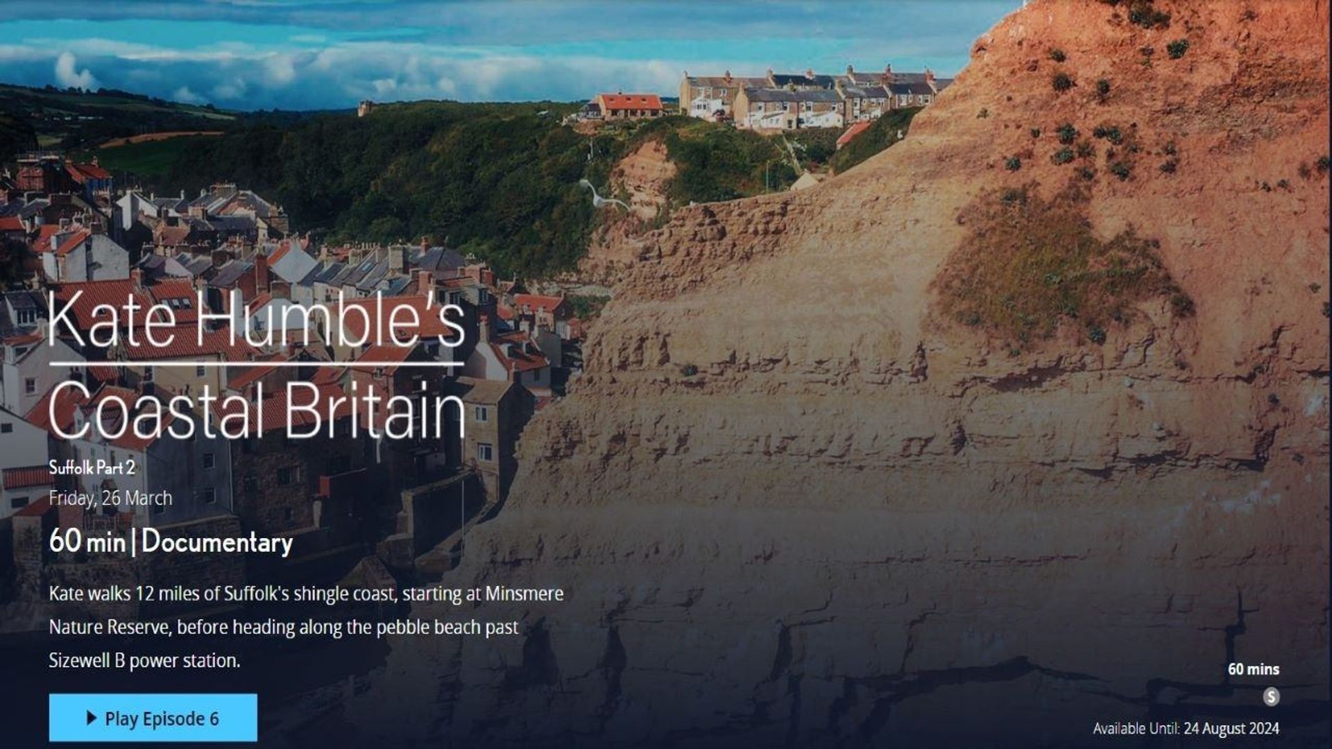 Kate Humble's Coastal Britain background