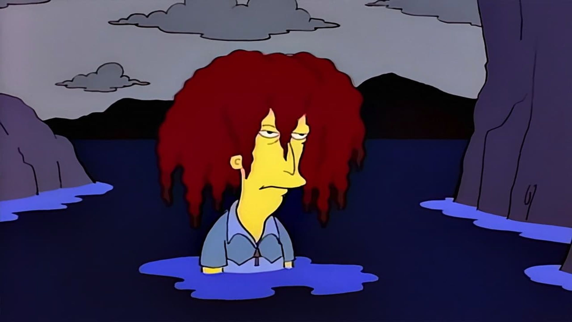 The Simpsons background