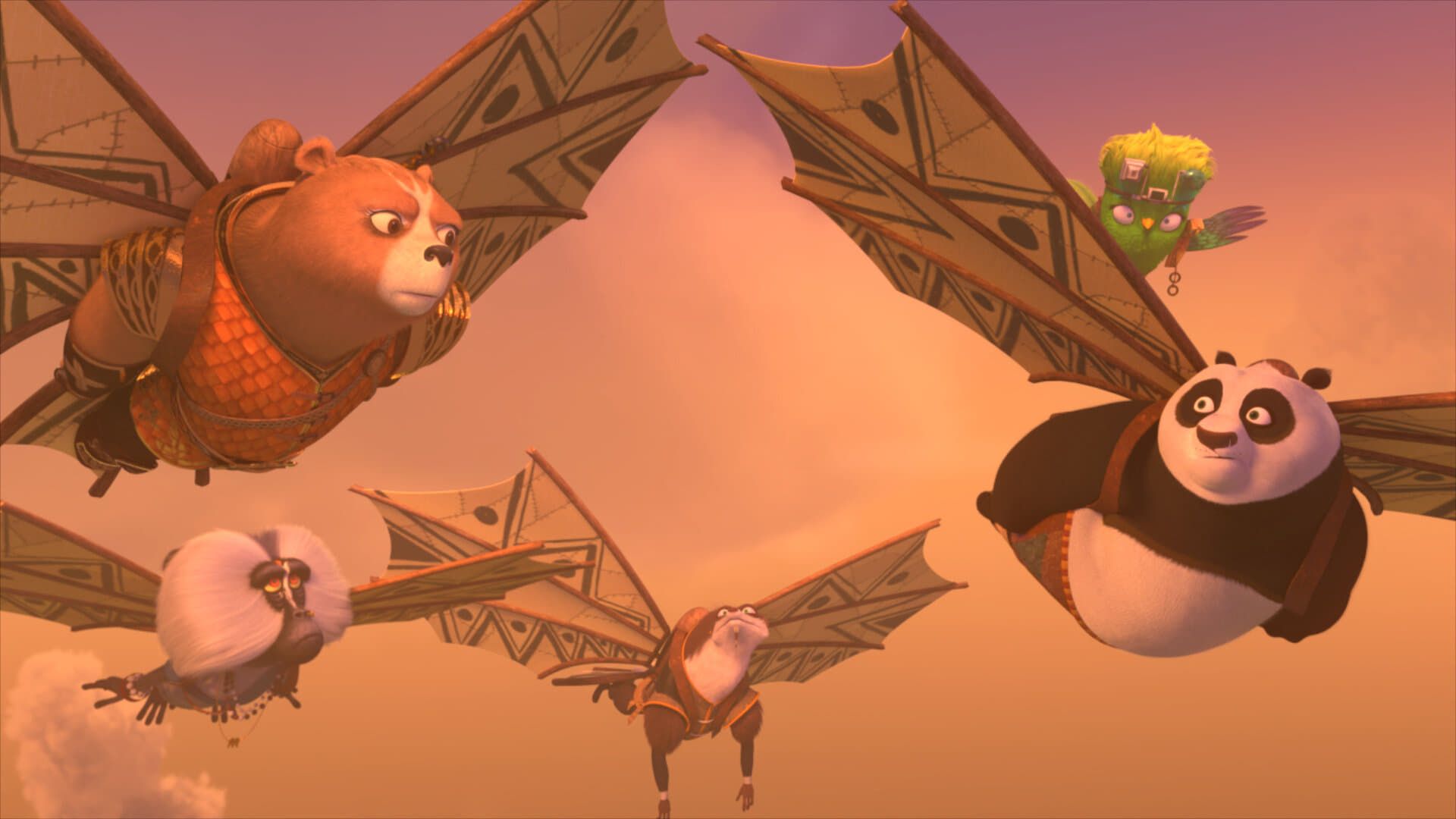 Kung Fu Panda: The Dragon Knight background