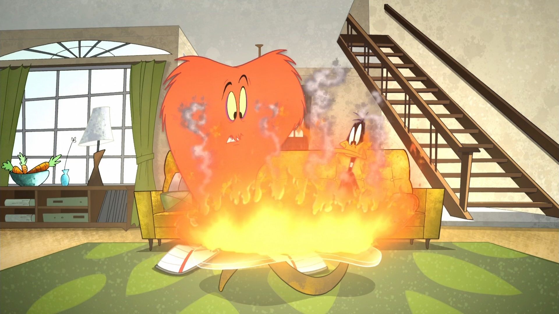 The Looney Tunes Show background