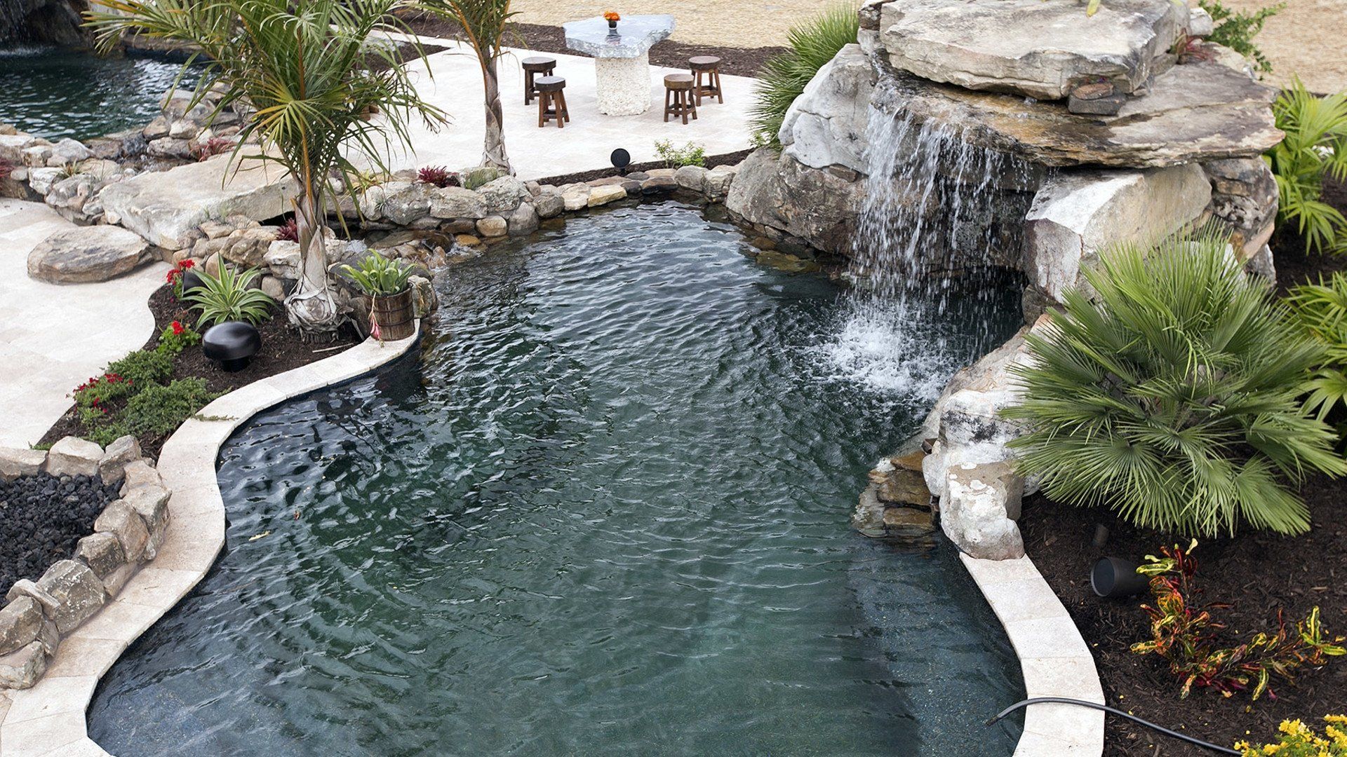 Insane Pools Off the Deep End background