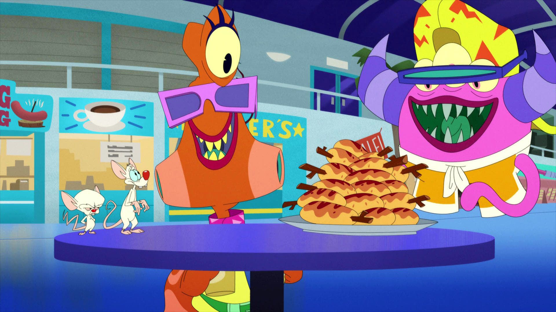 Animaniacs background