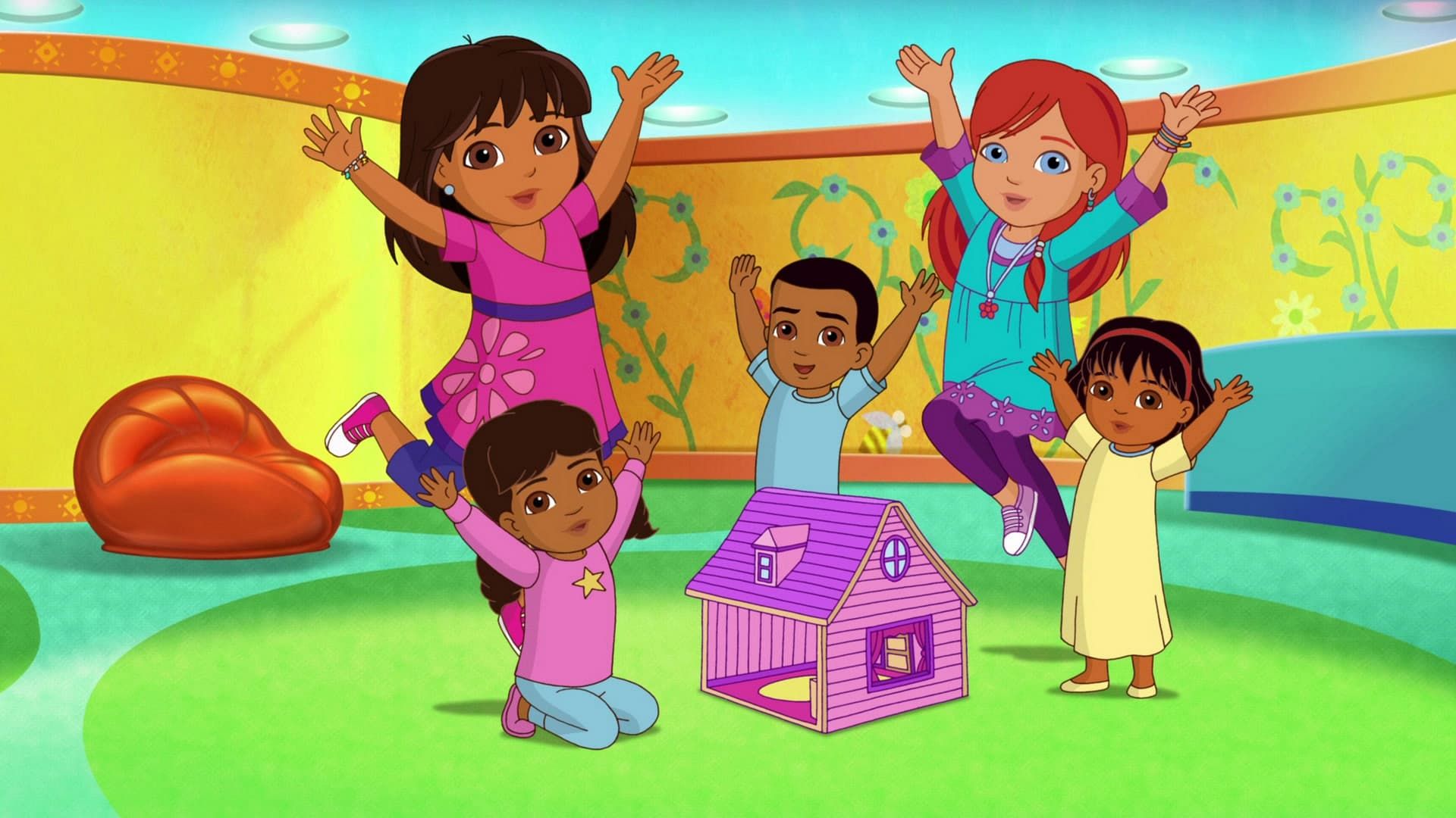 Dora and Friends: Into the City! background
