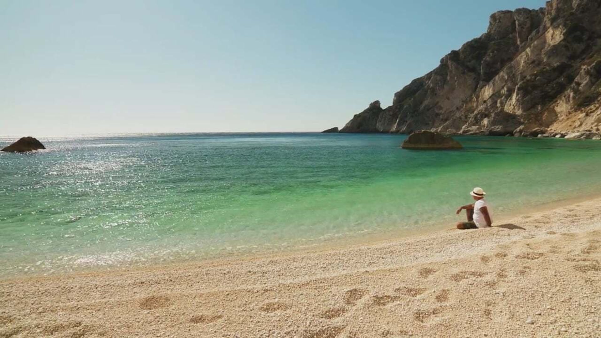Peter Andre's Greek Odyssey background