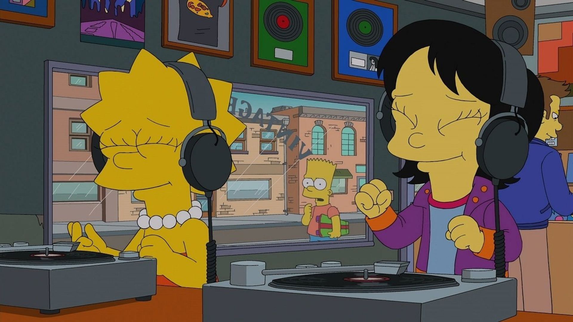 The Simpsons background