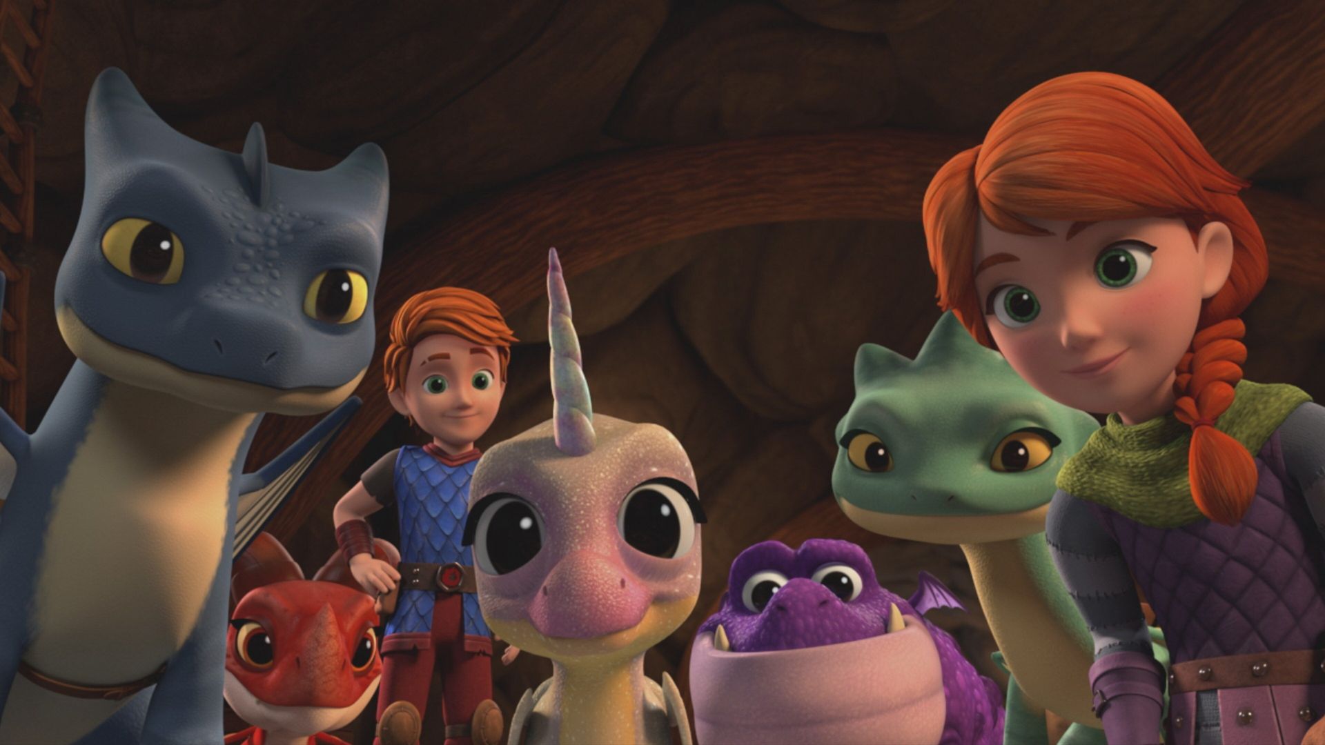 Dragons Rescue Riders: Heroes of the Sky background