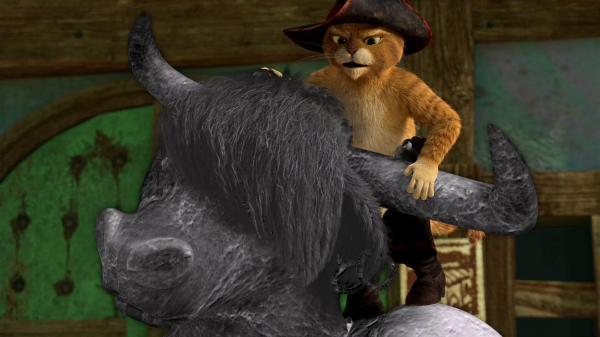 The Adventures of Puss in Boots background