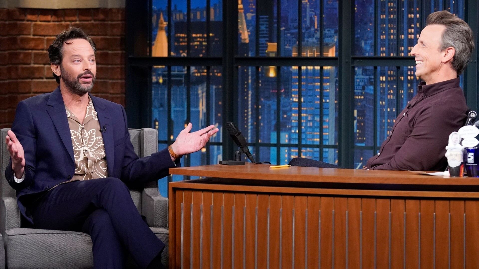 Late Night with Seth Meyers background