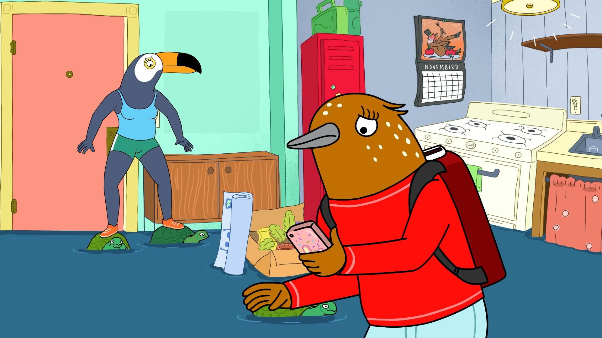 Tuca & Bertie background