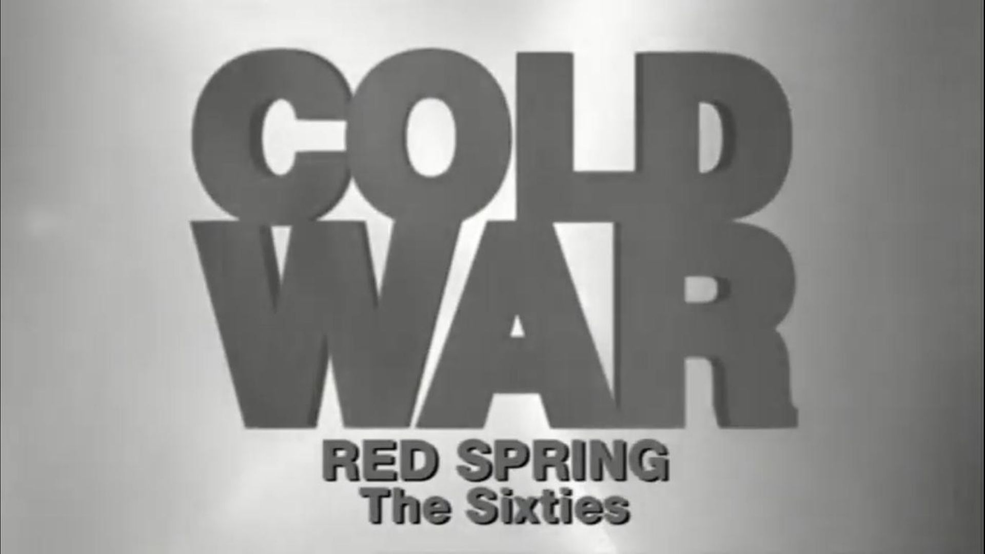 Cold War background