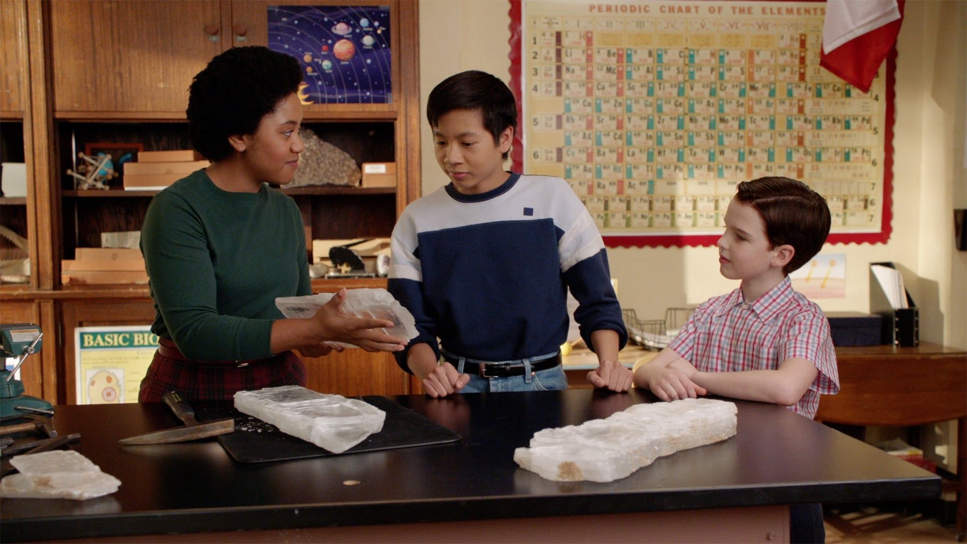Young Sheldon background