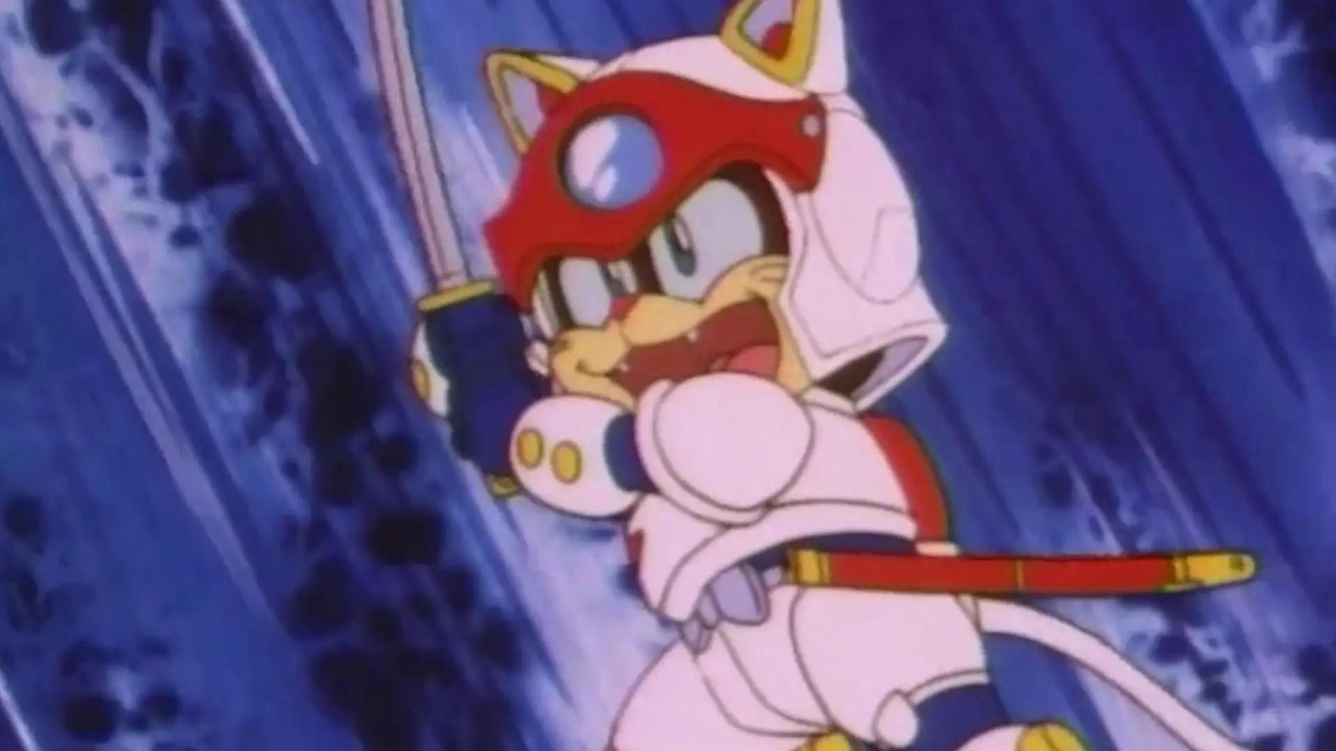 Samurai Pizza Cats background