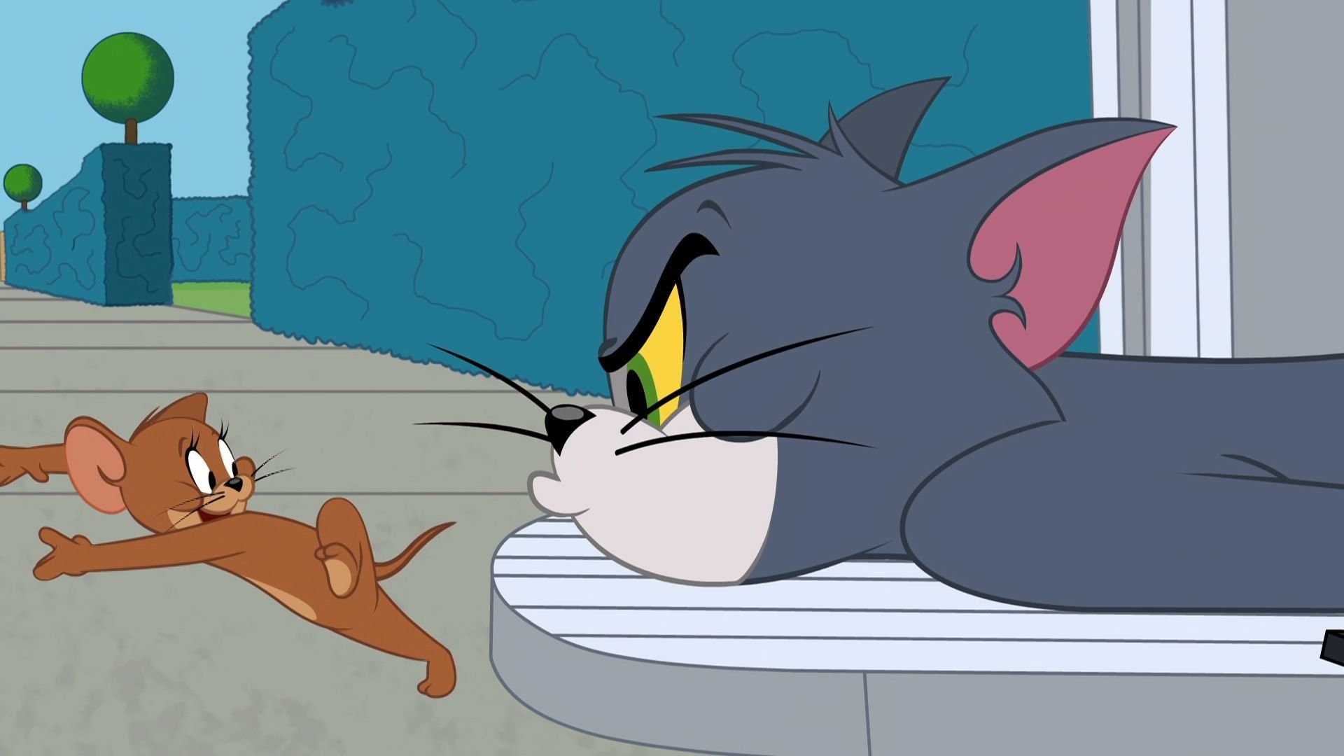 The Tom and Jerry Show background