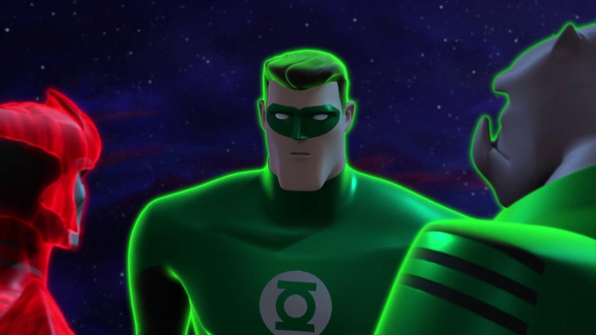 Green Lantern: The Animated Series background