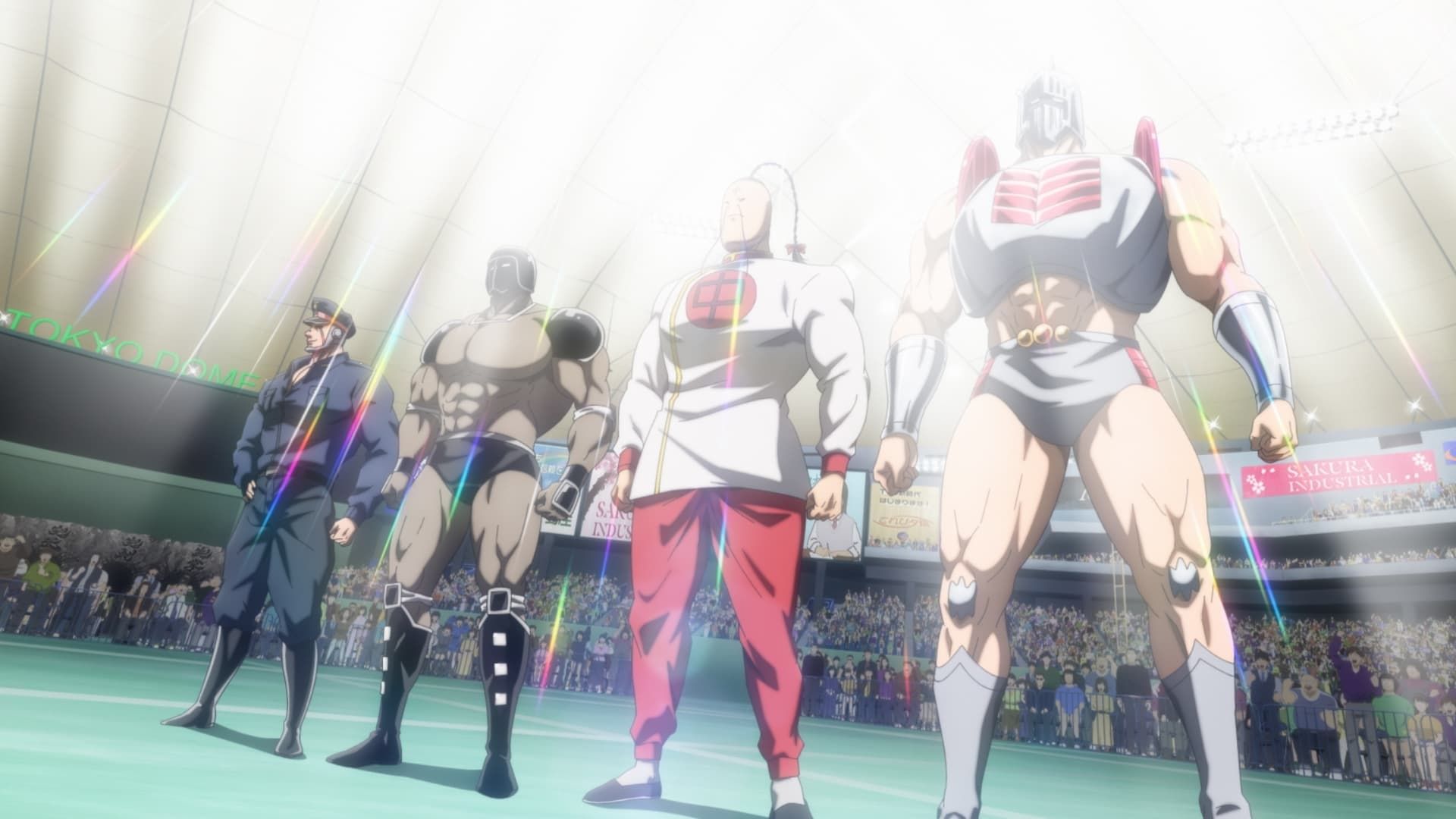 Kinnikuman: Perfect Origin Arc background