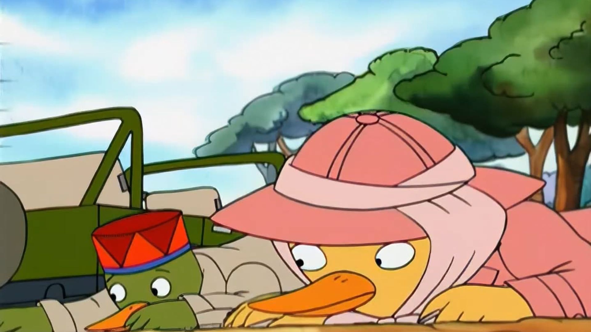 A Miss Mallard Mystery background