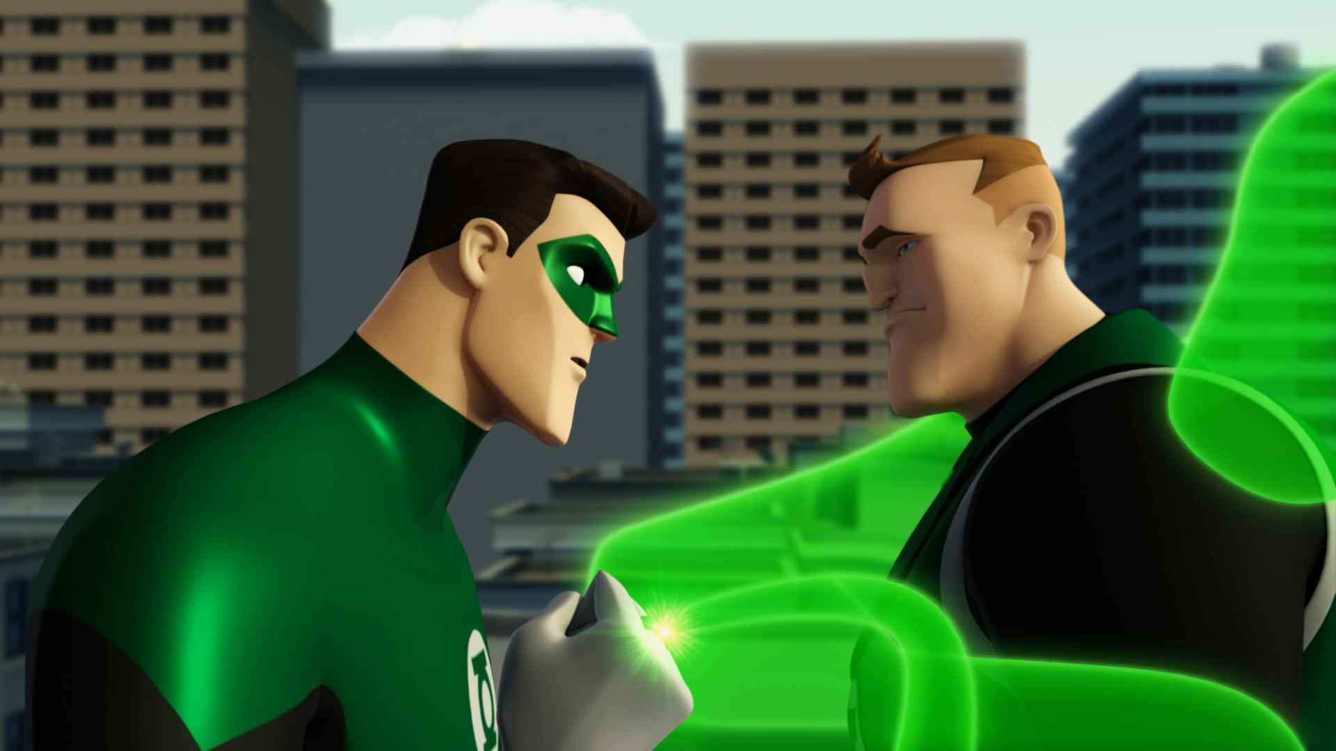 Green Lantern: The Animated Series background