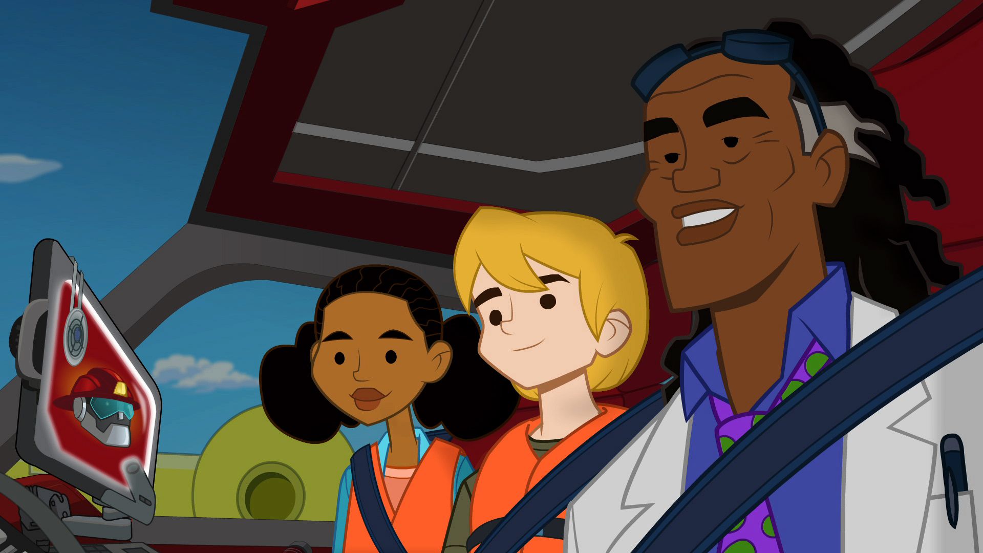Transformers: Rescue Bots background