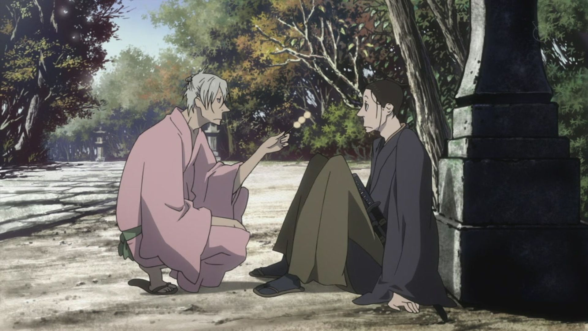 House of Five Leaves background