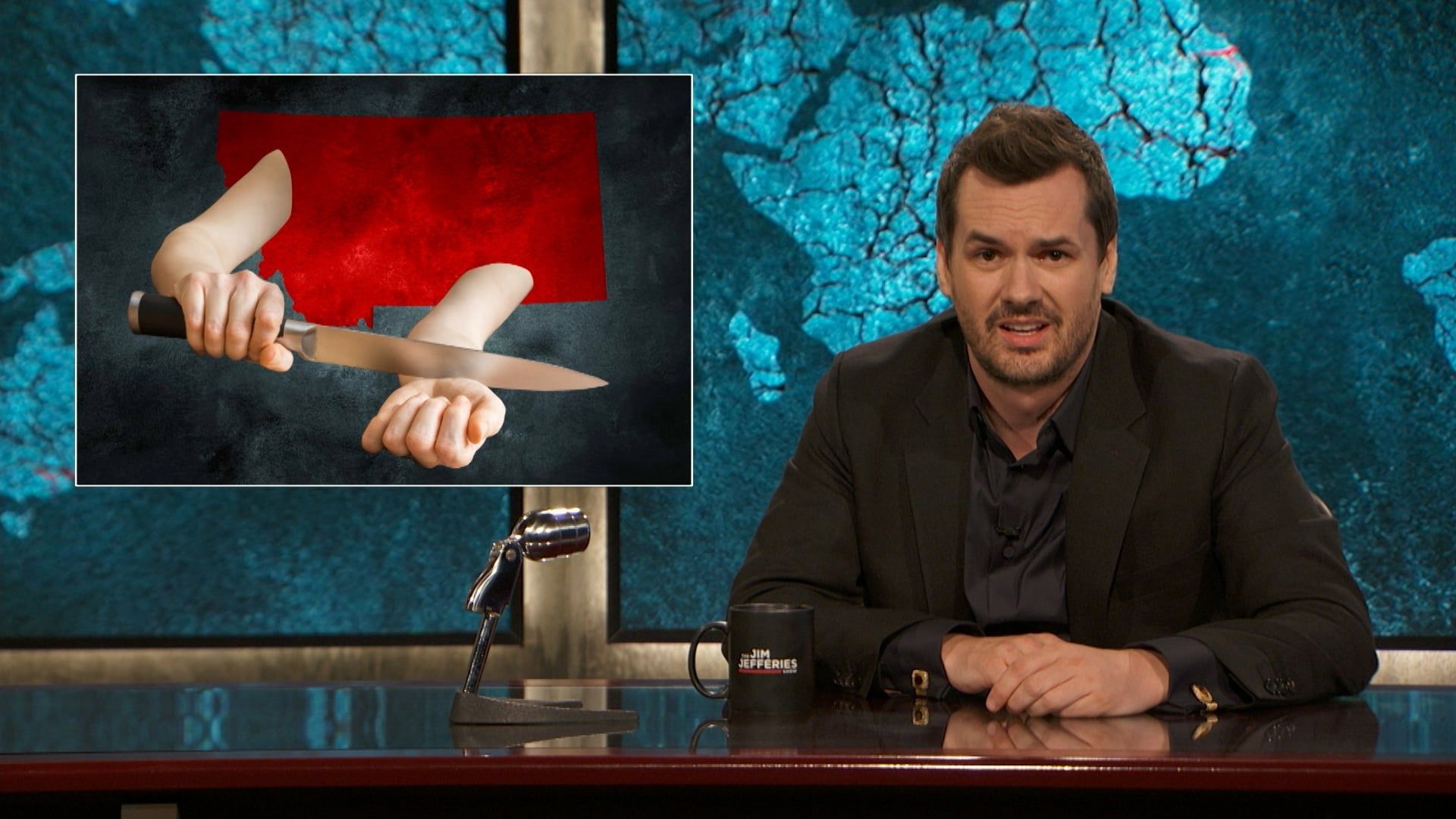 The Jim Jefferies Show background