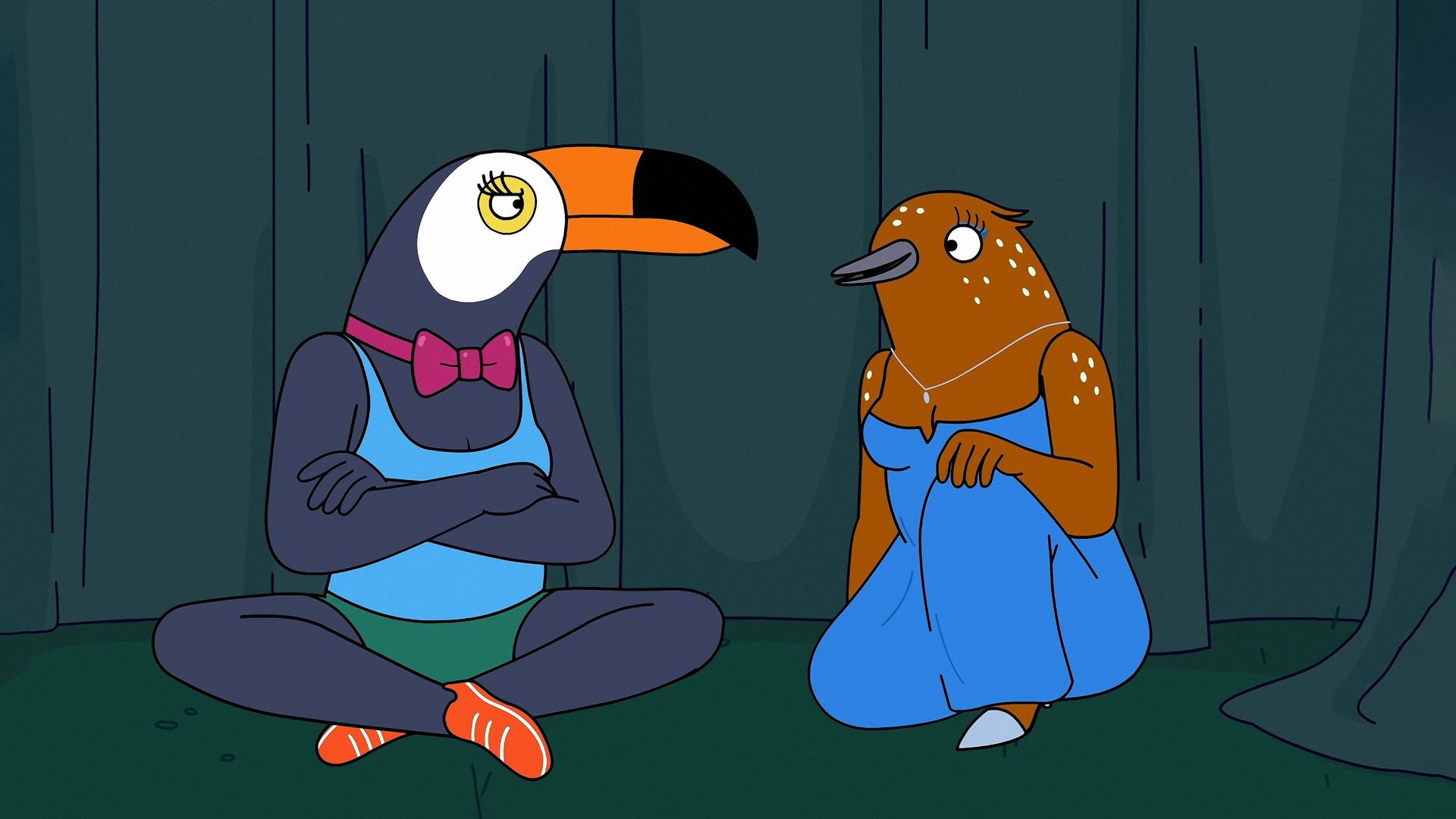 Tuca & Bertie background