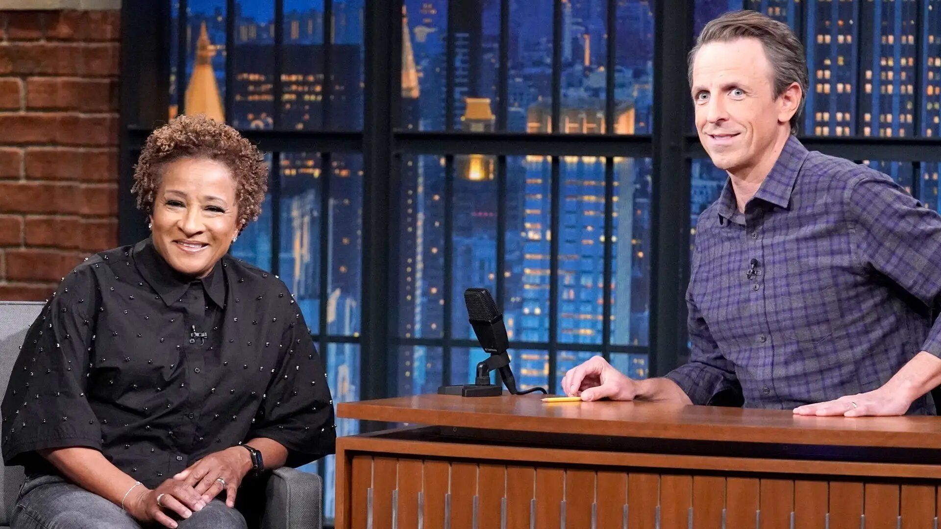 Late Night with Seth Meyers background