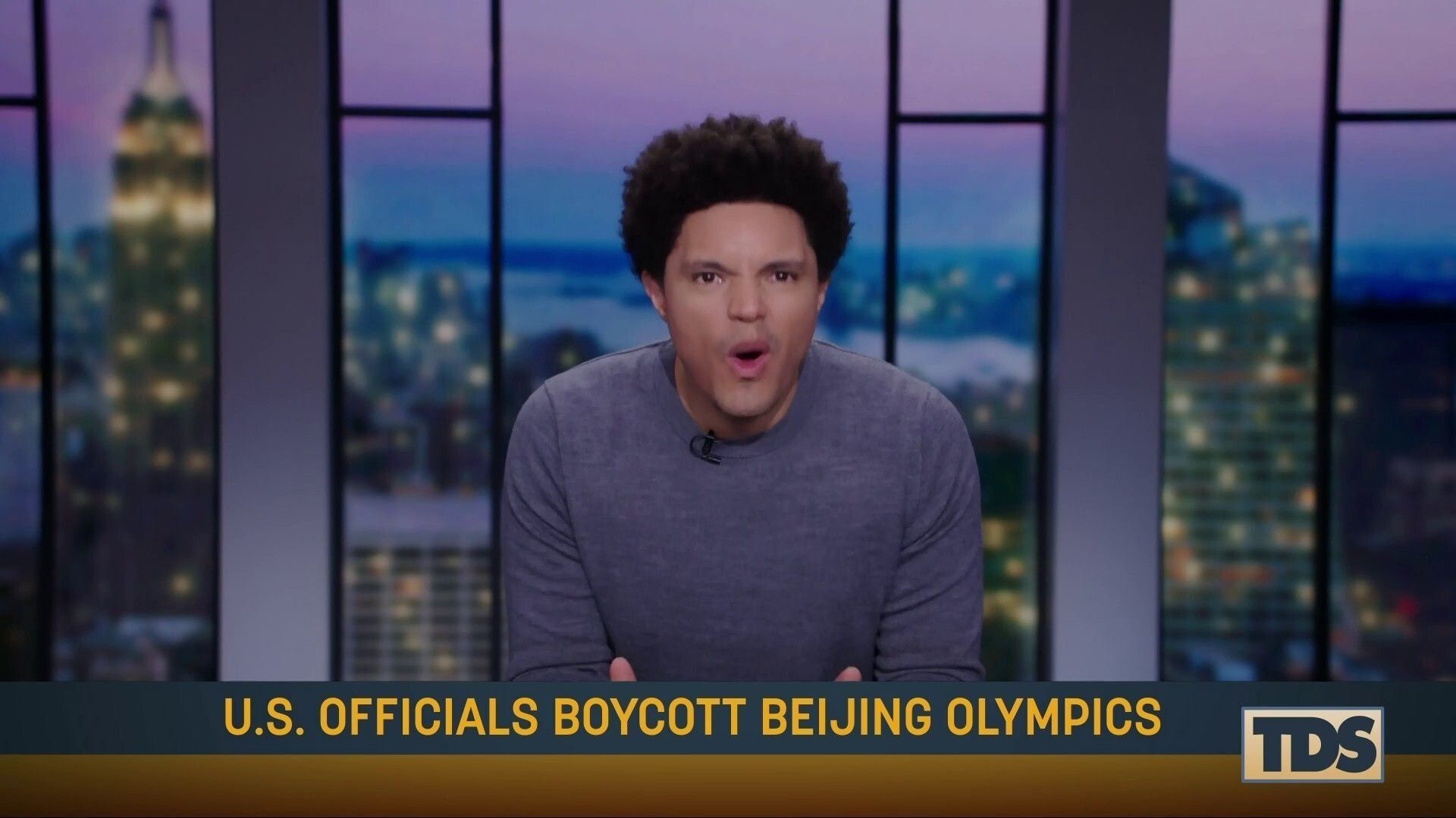 The Daily Show background