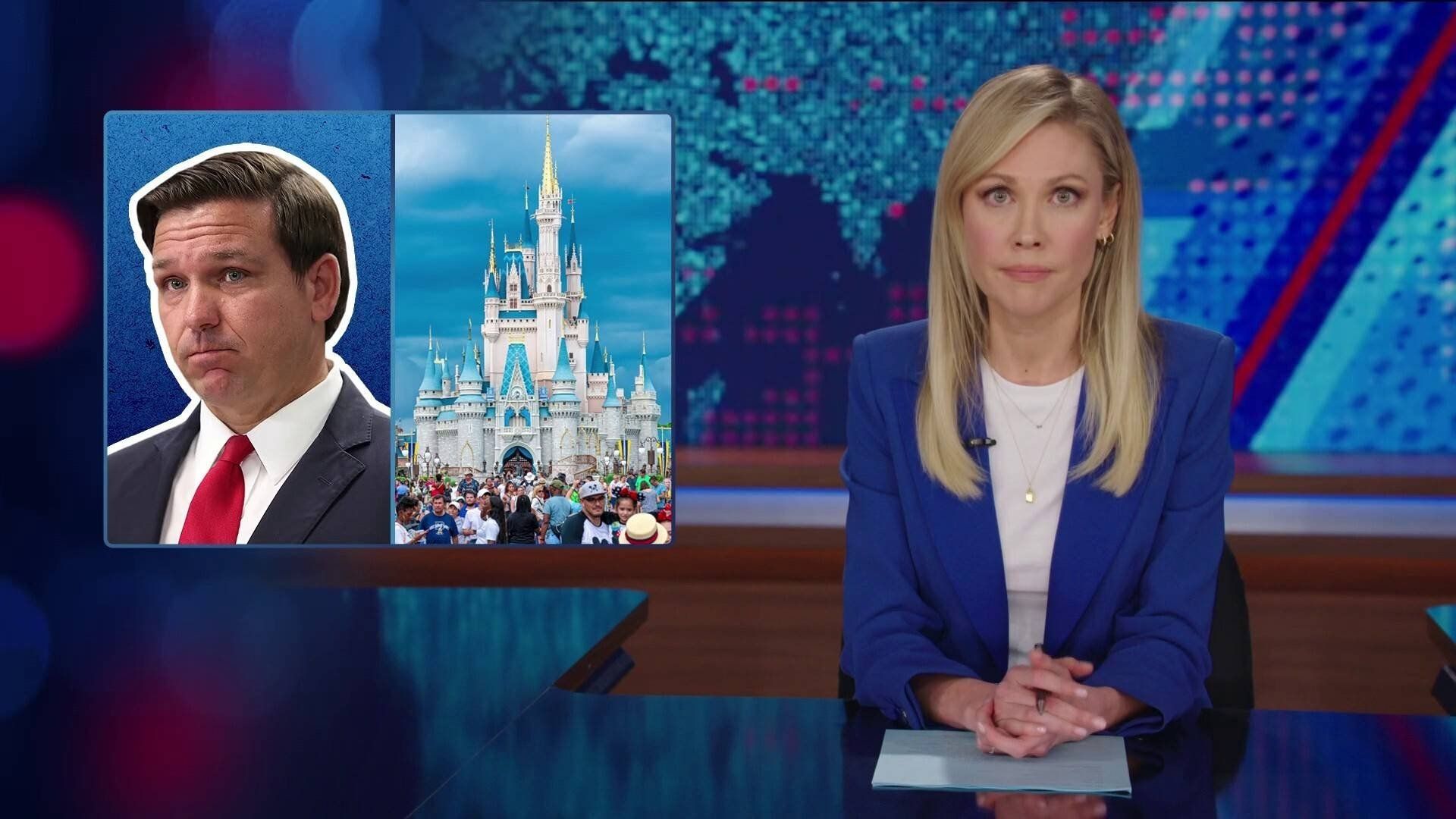The Daily Show background