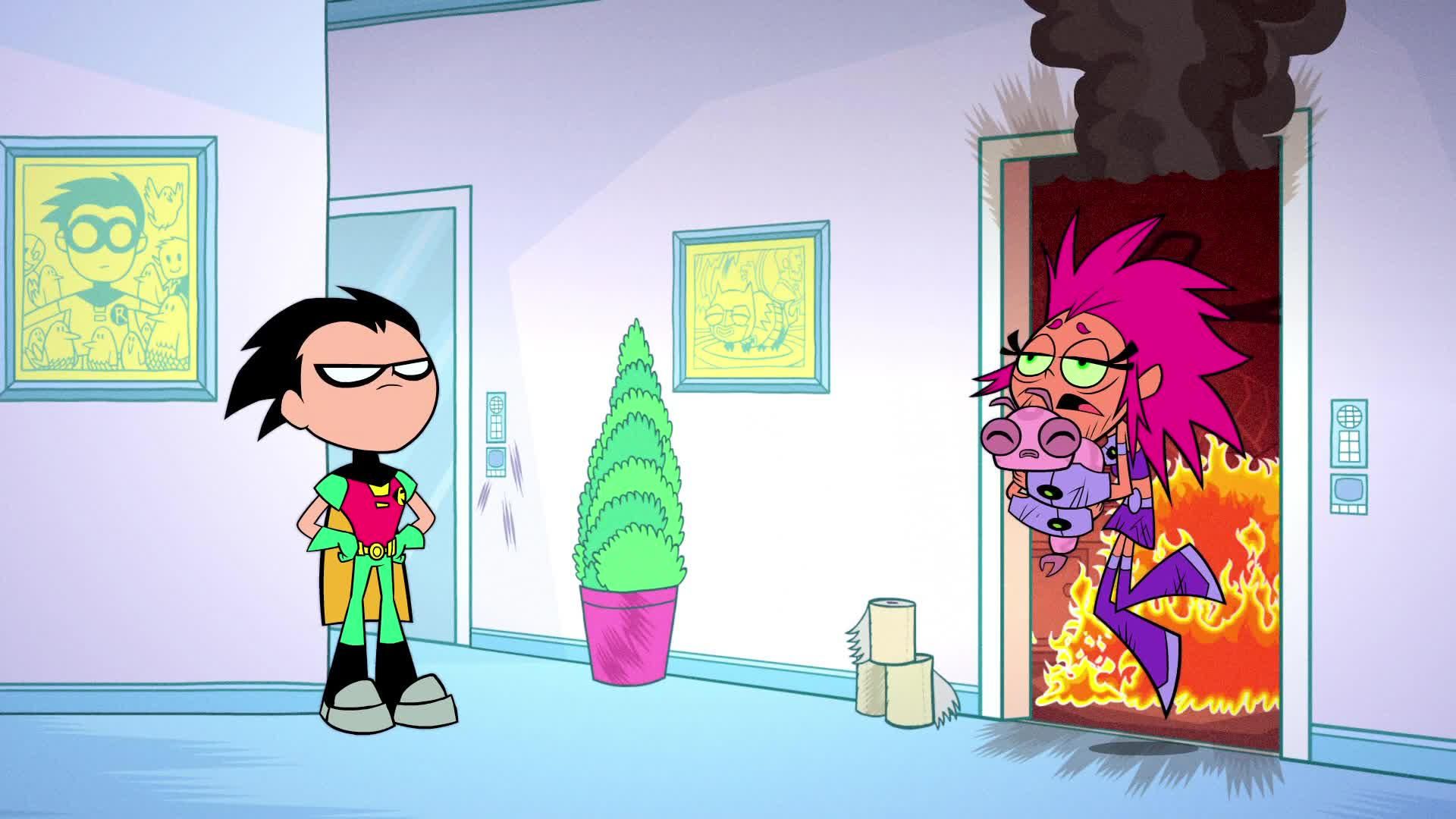 Teen Titans Go! background