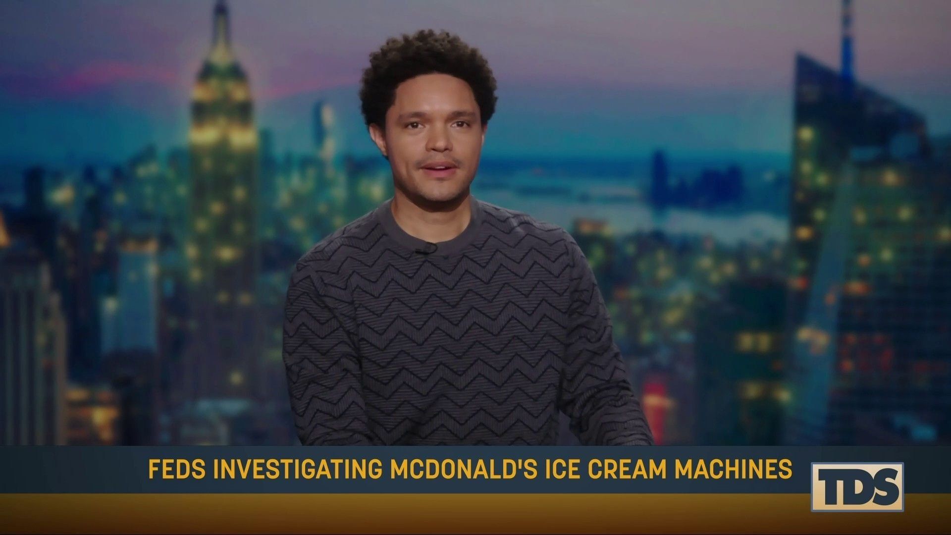 The Daily Show background