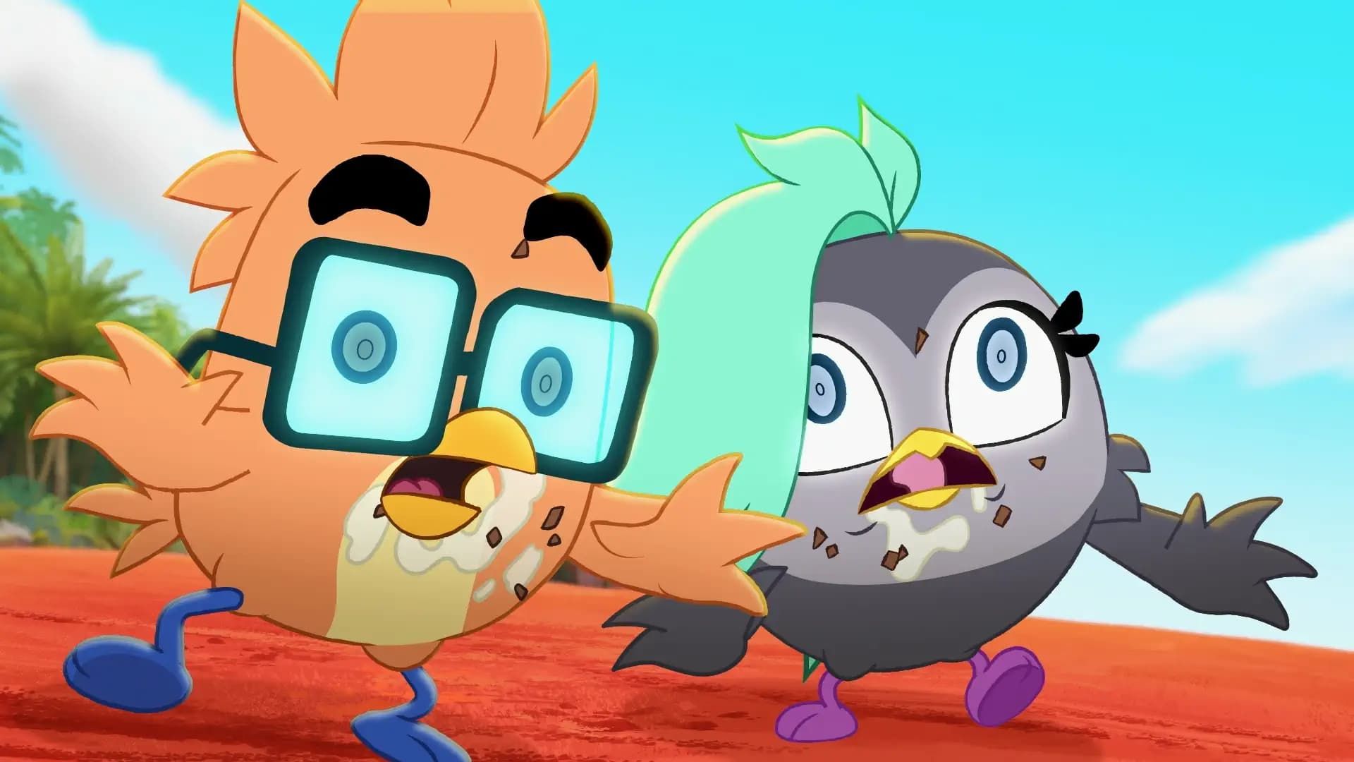 Angry Birds Mystery Island background