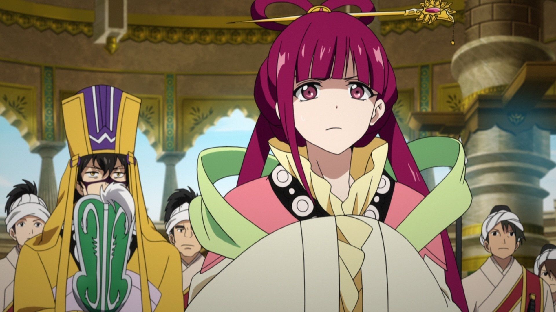 Magi: The Labyrinth of Magic background