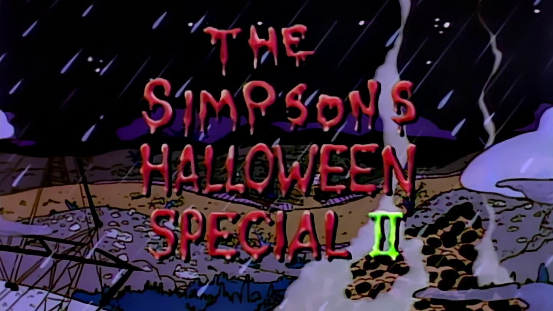 The Simpsons background