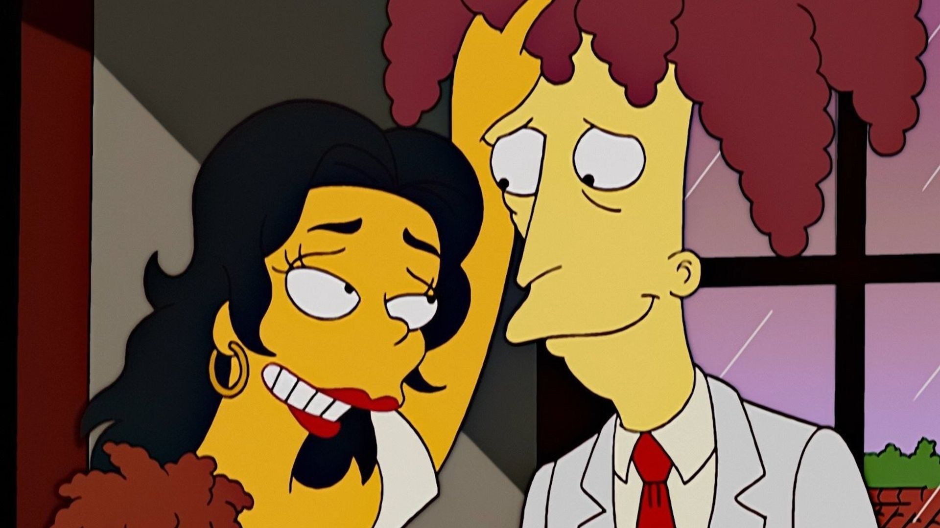 The Simpsons background
