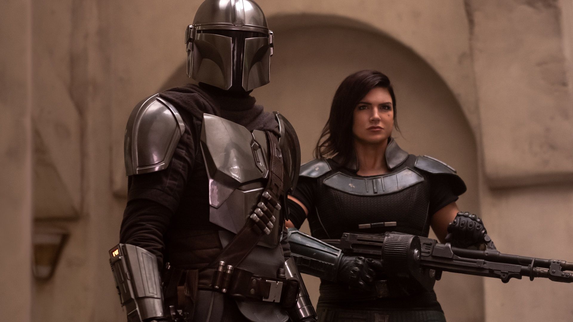 The Mandalorian background