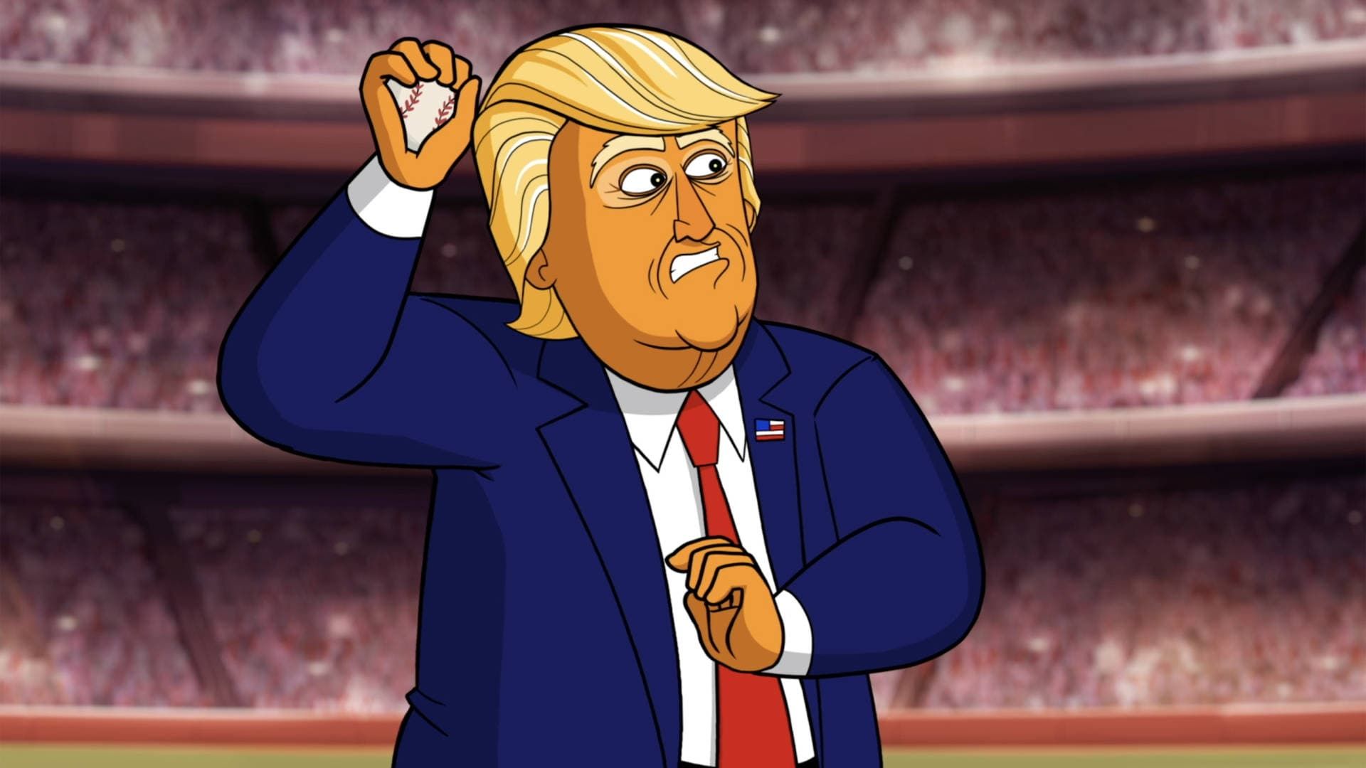 Our Cartoon President background
