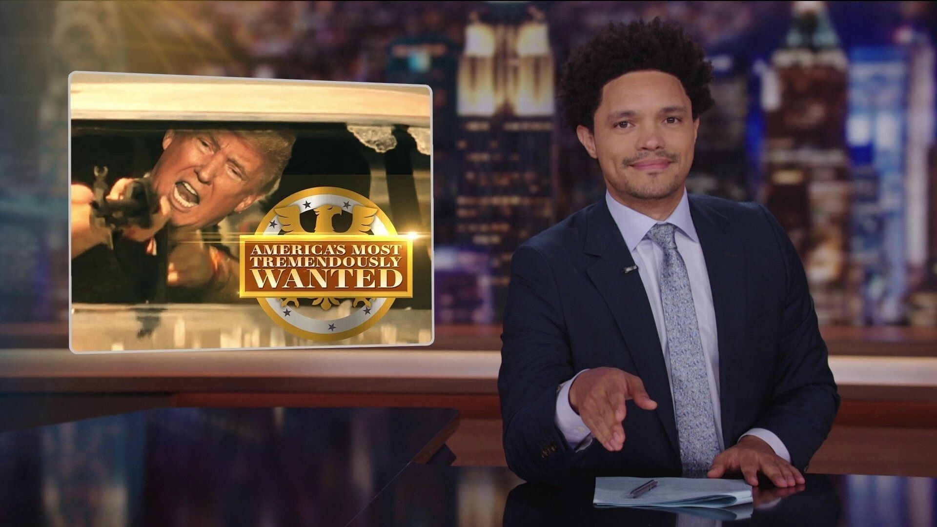 The Daily Show background