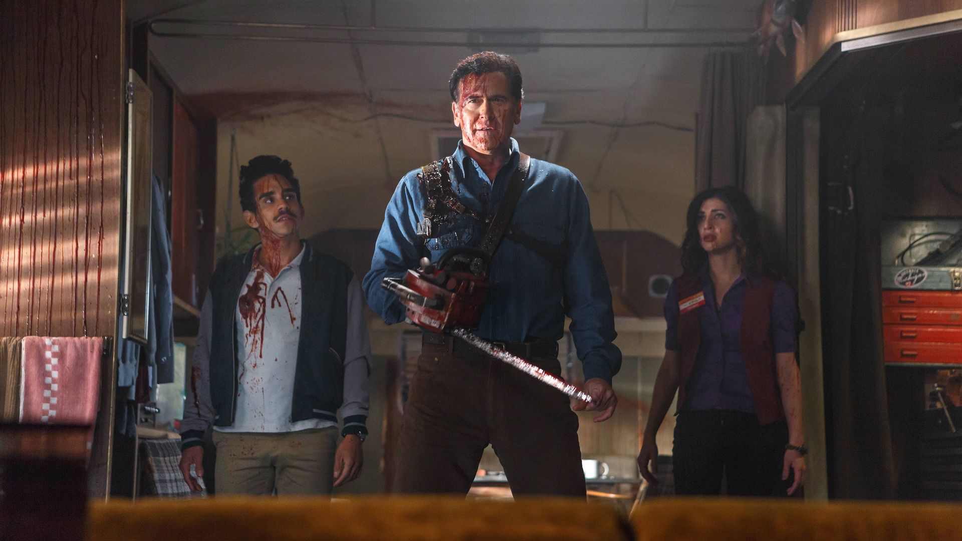 Ash vs Evil Dead background