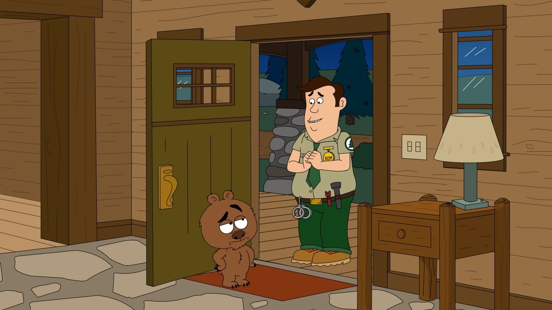 Brickleberry background